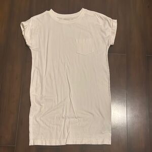 GAP white T-Shirt Dress